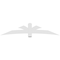 Ekena Millwork Davenport Architectural Grade PVC Gable Bracket, 96"W x 20"H x 2"D x 6"F, 5/12 Pitch GBP096X20X0206DAV00 - alternate 5